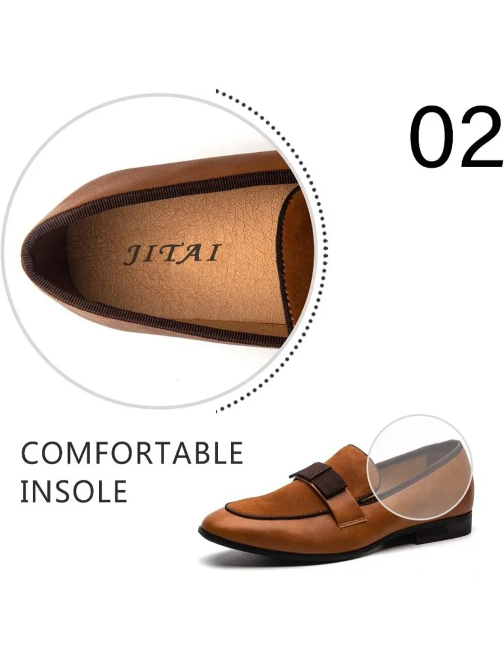 Men's Brown Moc Toe Bit Loafers Slip On Dress Shoes Classic Party Fashion